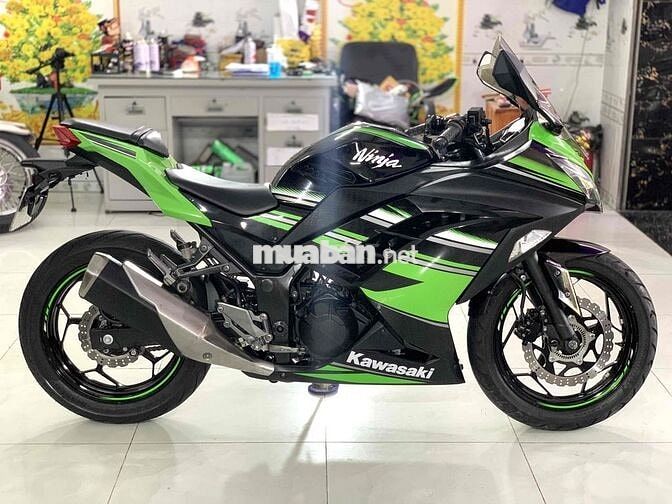Kawasaki Ninja 300 2017 Đen Xanh 23000 km
