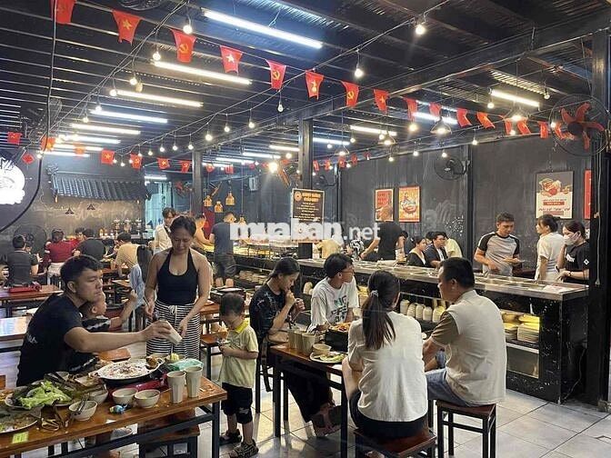GIÁ RẺ LẮM QUY MÔ NHÀ HÀNG BUFFET BBQ – SANG CHỈ 350 TRIỆU