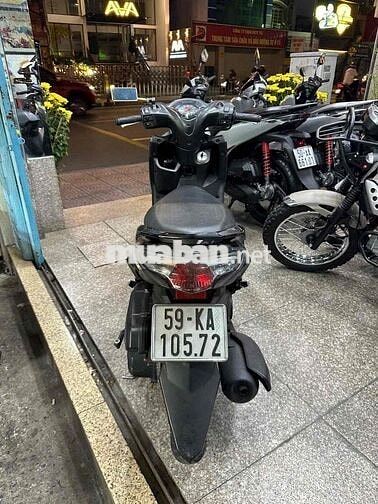 Yamaha Gear Fi 125cc 2024 Xám Đen Biển Số TPHCM
