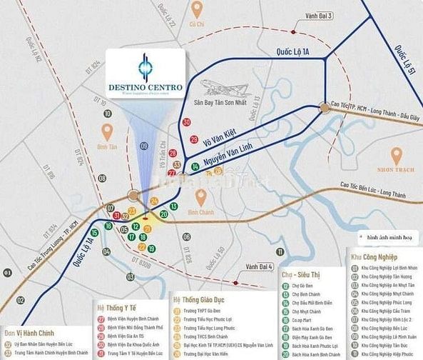 Chính Chủ Cần Bán Destino Centro - 2 WC 2 PN - Tầng 6 - giá rẻ