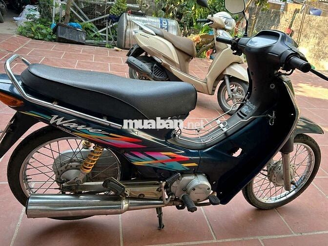 Honda Wave Xanh đậm Zin, êm