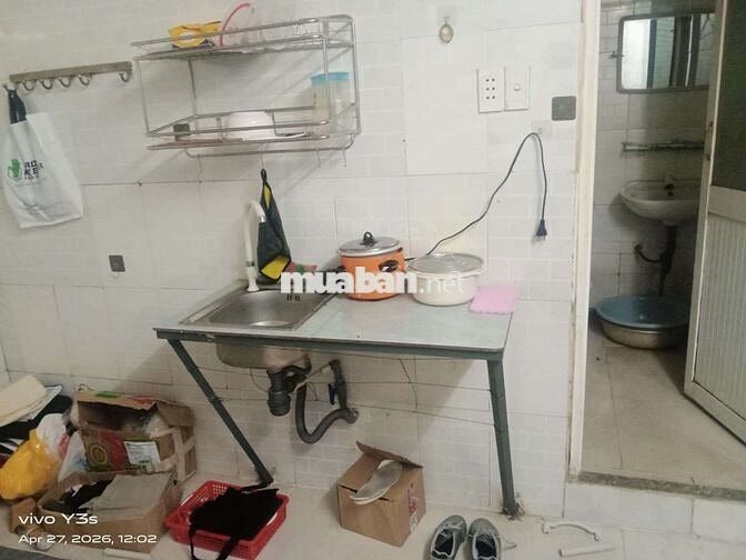 Pass phòng trọ 1tr5 gần chợ đầu mối nông sản Hóc Môn