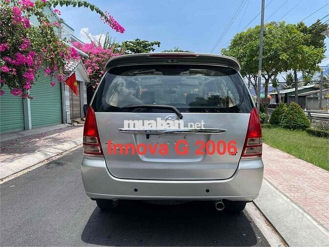 Toyota Innova G 2006 Số sàn Bạc