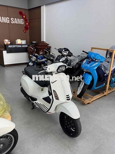 Vespa S125 Trắng rin siêu lướt 5k km Hỗ trợ góp