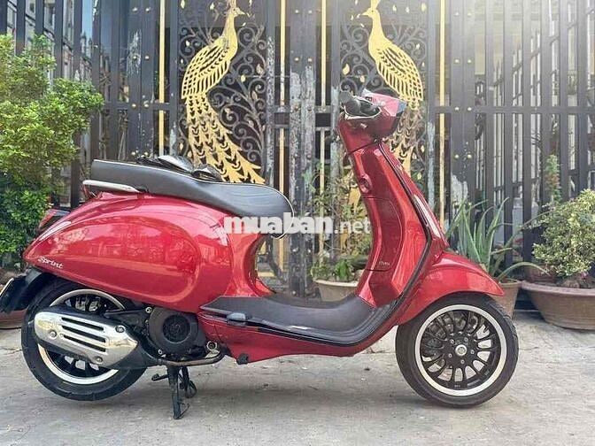 Piaggio Vespa Sprint Đỏ Đã sử dụng