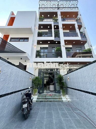 Nhà Tô Ngọc Vân, 110m2 CN đủ, 4x27, 5 tầng, Nội thất cao cấp, Hẻm 8m
