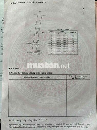 2 lô liền kề huyện lộ 14 bình xuân