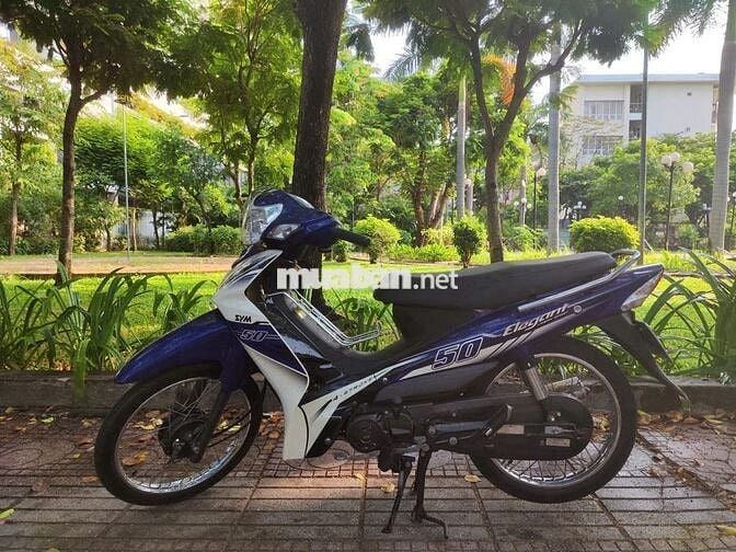 SYM ELEGANT 50 không cần bằng lái, có đề, 9c
