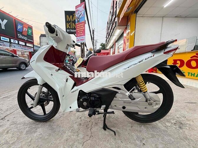 Honda Wave 125i Thái 2019 Trắng đỏ