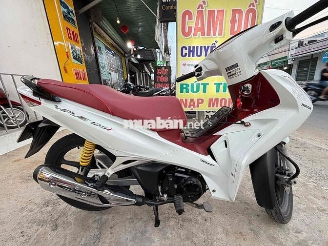 Honda Wave 125i Thái 2019 Trắng đỏ