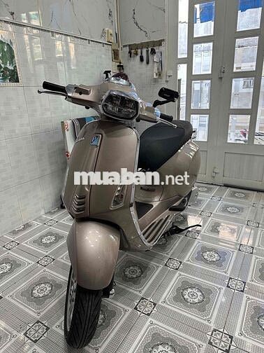 Bán xe vespa sprint nâu đồng