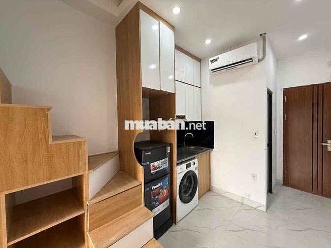 Cho thuê gác xép 562 Đường Láng –full nội thất, máy giặt riêng 5tr