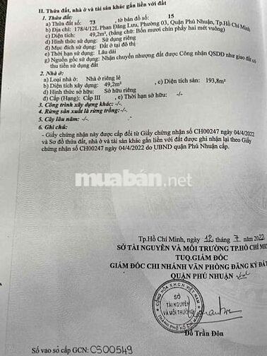 Bán nhà hẻm xe hơi khu VIP Phan Đăng Lưu, Phú Nhuận. Giá 3Tỷ990 còn TL