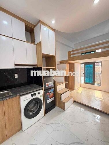 Cho thuê gác xép 562 Đường Láng –full nội thất, máy giặt riêng 5tr