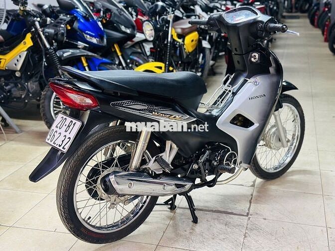XE MÁY THỊNH PHÁT- WAVE A 110 ĐEN BÓNG ZIN CHẤT