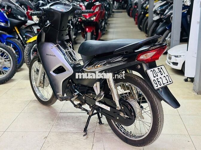 XE MÁY THỊNH PHÁT- WAVE A 110 ĐEN BÓNG ZIN CHẤT