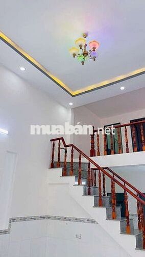 BÁN NHÀ MỚI XÂY 61,5M2 1 TRỆT 1 LẦU HẺM XE HƠI 7M Đ BÌNH CHUẨN 17