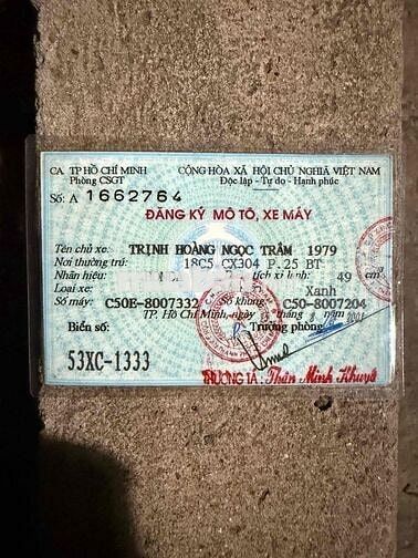 Super Cub 81/50 có đề zin theo xe