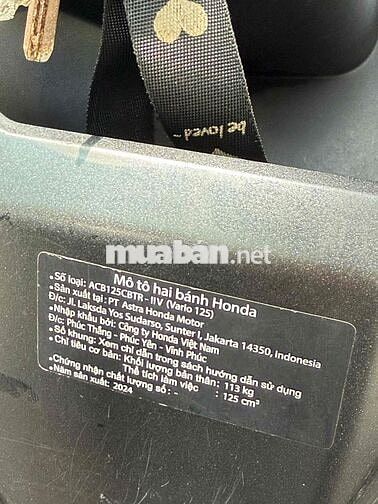 Honda Vario 125 2024 Đen 20000 km