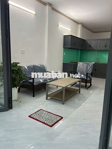 BÁN NHÀ 2PN MỚI XÂY 102,3M2 HẺM XE HƠI 6M HẺM 125 NGUYỄN ĐỨC THUẬN