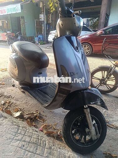 Xe điện Vecpa màu Xám