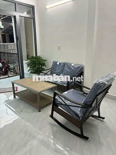 BÁN NHÀ 2PN MỚI XÂY 102,3M2 HẺM XE HƠI 6M HẺM 125 NGUYỄN ĐỨC THUẬN