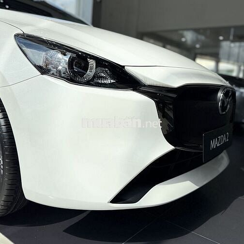 Mazda 2 Trắng Xe tập lái