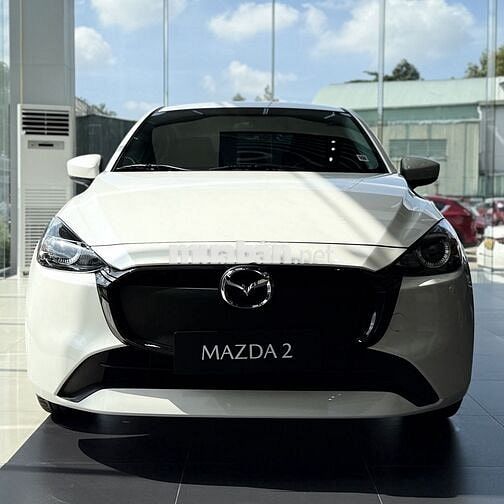 Mazda 2 Trắng Xe tập lái