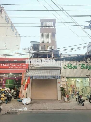 Nhà Mặt Tiền Nguyễn Văn Quá 1 Trệt 4 Lầu Mới