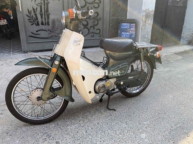 Honda Super Cub 70 Xanh lá, Trắng