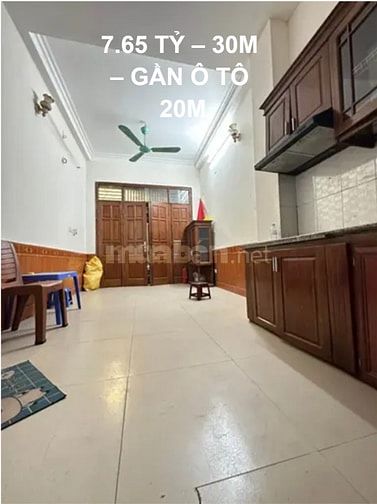 7.65 TỶ – NHÀ 6 TẦNG – CÁCH Ô TÔ 20M – GẦN TRƯỜNG HỌC - HIẾM KHUẤT DUY
