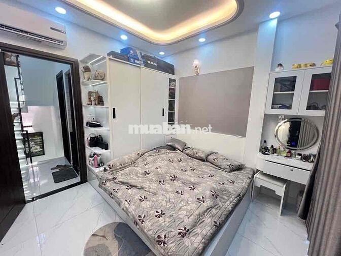 Nhà mới 3 tầng gần chợ Cây Gõ, 3PN, ôtô đỗ cửa, chỉ 4.98 tỷ