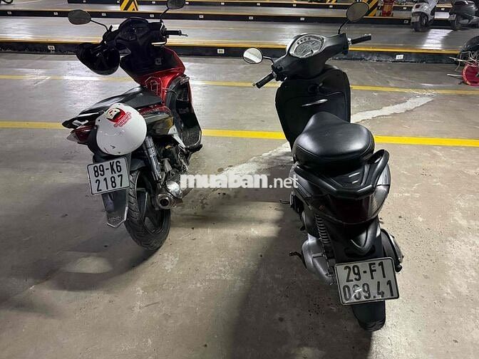 Thanh lý 2 xe : Air Blade + Piaggio Liberty