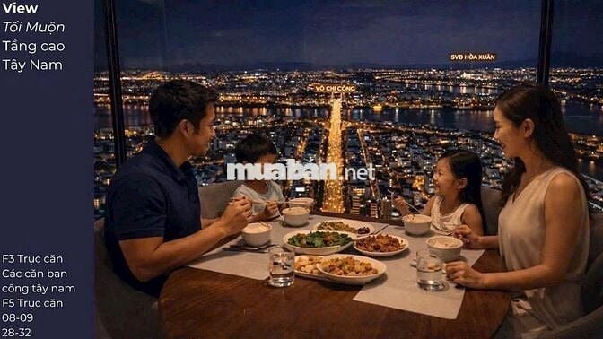 Hàng Hiếm!Căn sân vườn Sun FourS Tower 2,7x tỷ – view sông Hàn,giá CĐT