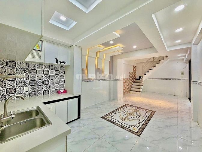 💥Mặt tiền thụt 42/ Huỳnh Đình Hai - Chợ Bà Chiểu, 3 tầng 103,5m2 SD