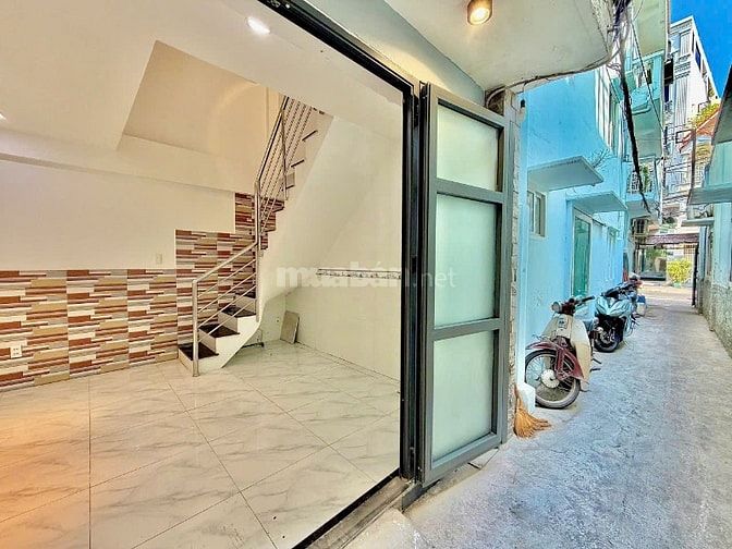💥Mặt tiền thụt 42/ Huỳnh Đình Hai - Chợ Bà Chiểu, 3 tầng 103,5m2 SD