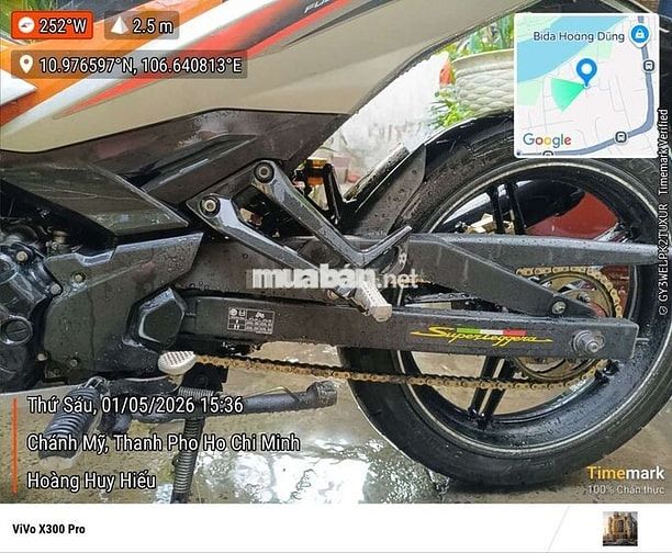 Yamaha Exciter 150 2018.bạc cam Đã sử dụng
