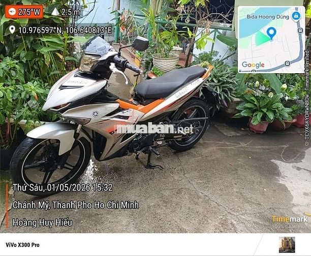 Yamaha Exciter 150 2018.bạc cam Đã sử dụng