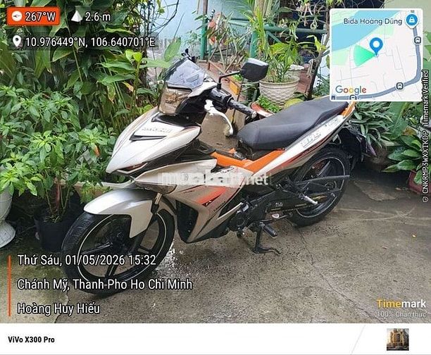 Yamaha Exciter 150 2018.bạc cam Đã sử dụng