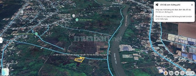 Bán 6.738m2 mặt tiền đường Nguyễn Thị Nà (795) xã An Nhơn Tây, TP.HCM