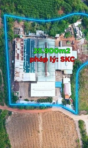 BÁN NHÀ XƯỞNG SX MỦ CAO SU KÈM TOÀN BỘ MÁY MÓC ĐANG HOẠT ĐỘNG