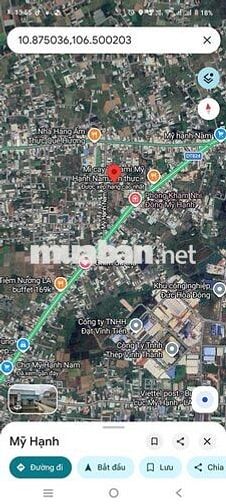 Đất 10 x 45,30m (453m full thổ) hẻm ôtô - Ngay ngã 3 Mỹ Hạnh