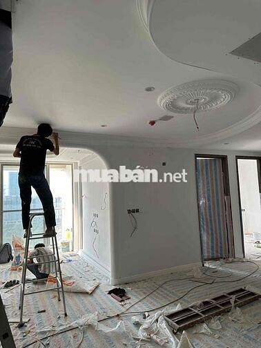 Tuyển thợ và phụ thi công phào chỉ Pu.Ps