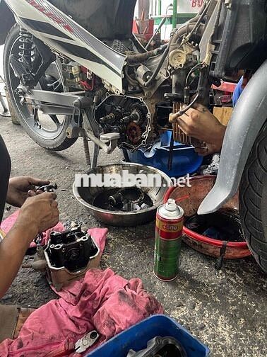 Tuyển thợ sữa xe máy