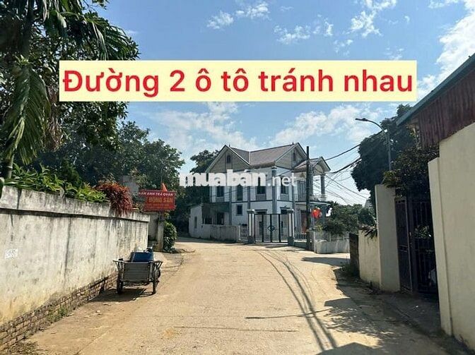 Chính chủ Bán đất Quốc Oai, Hà Nội, đường 2 ô tô tránh-22,5 triệu/m2
