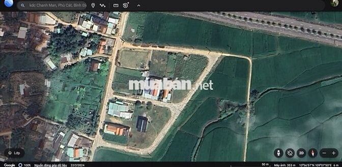 Ahihi Chính chủ bán 230 m2 khu TĐC Chánh Mẫn, Cát Nhơn gần sân bay