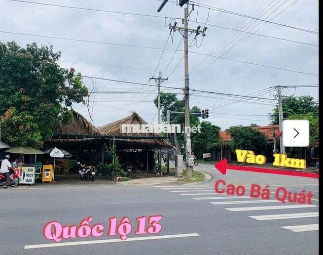 ĐẤT NỀN ĐẸP  CBQ ĐỒNG NAIGẦN QL13 SỔ SẴN GIÁ CHỈ TỪ 900