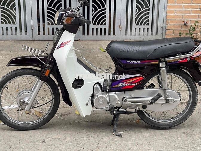 Honda Dream màu Nâu xe Việt đời đầu máy thái