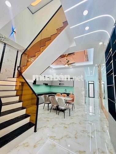 nhà đã hoàn công , mặt tiền kinh doanh tân phước khánh tân uyên bd
