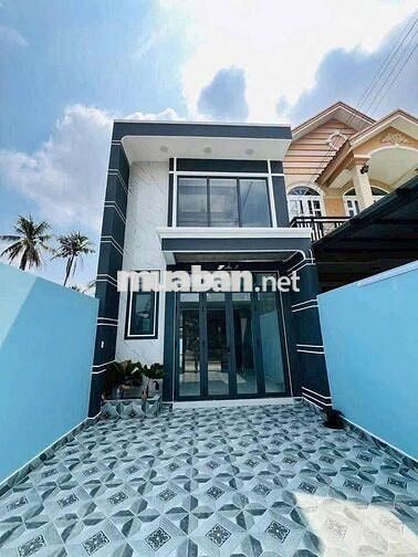 nhà mới Xây 1 Trệt 1 Lầu,  5X22 Thổ Cư,  Xã phước Vĩnh an Củ Chi 